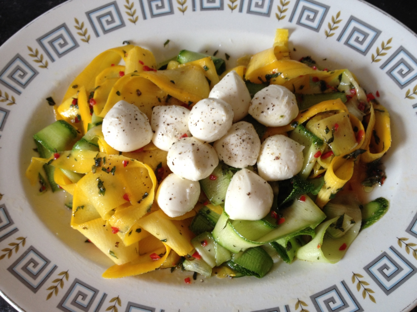 courgette and carrot salad jamie oliver